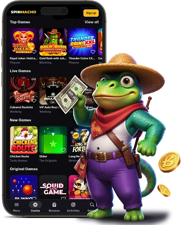 Spinmacho Casino Australia App